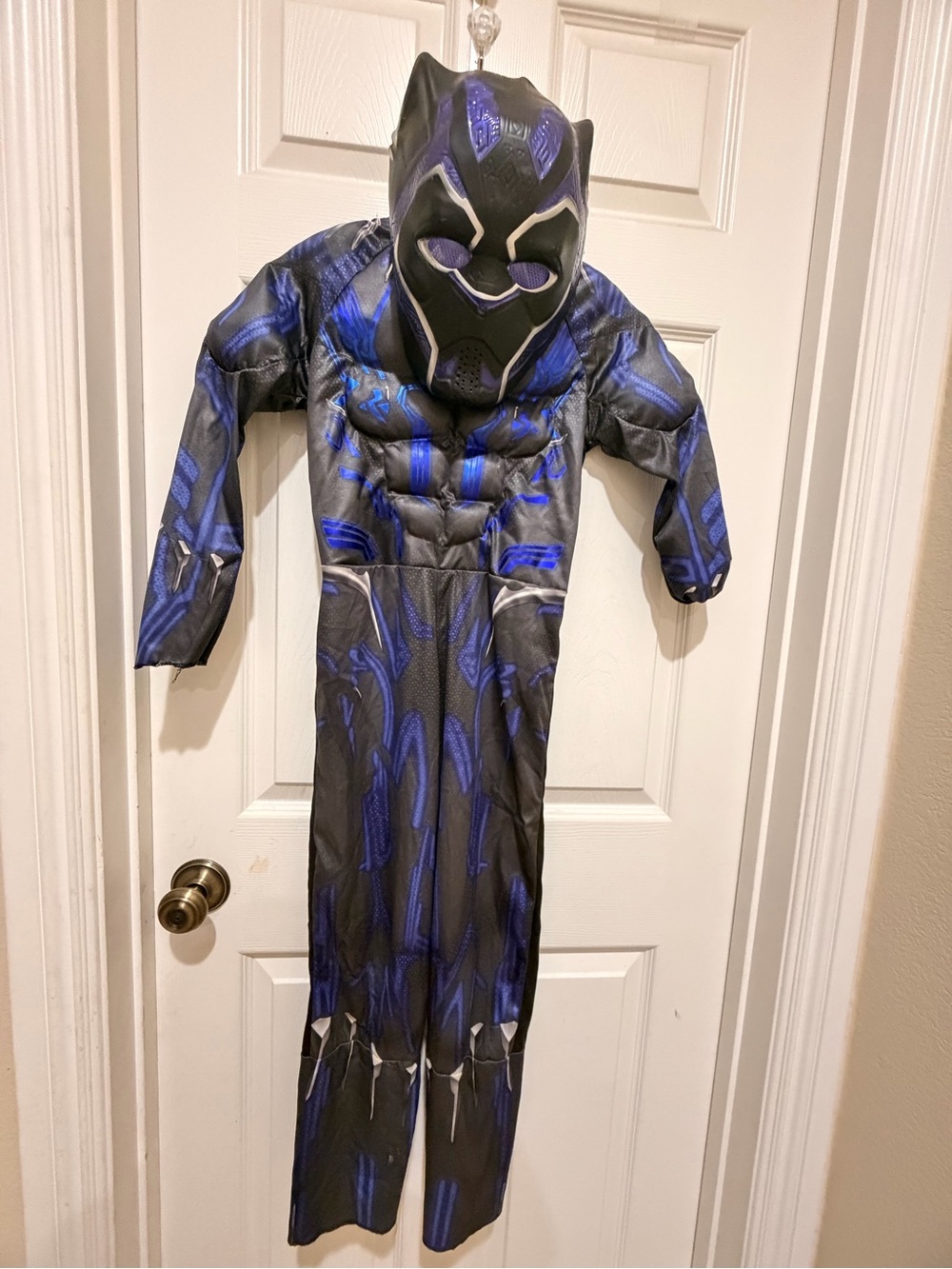 Marvel Black Panther Costume - Black & Blue